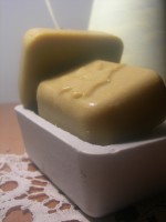KECSKETEJ SZAPPAN - zeolittal / GOAT MILK SOAP - with zeolith